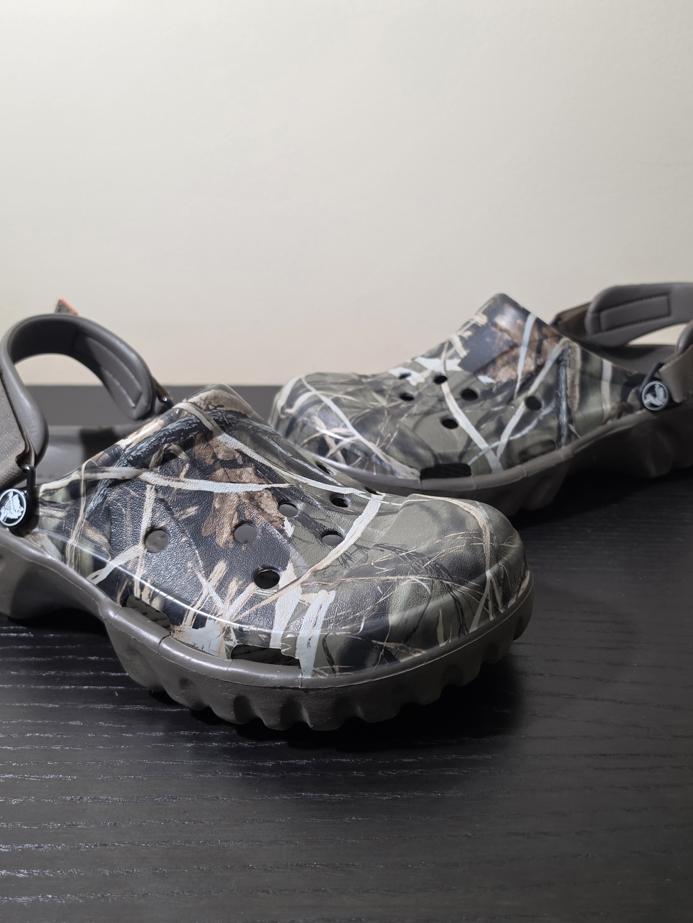 Crocs Camouflage Slip-On Clog - Green Brown - Picture 2 of 4